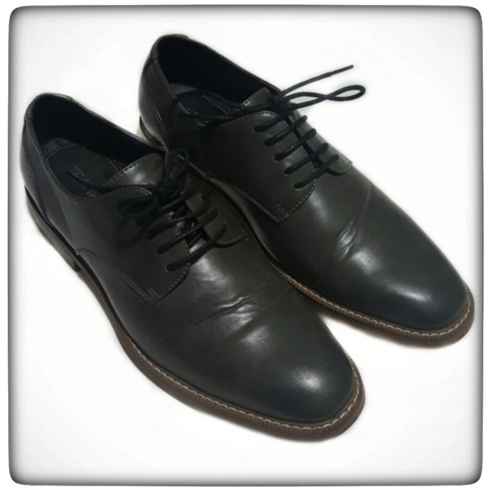 Todd Welsh Men's Gray Dress Shoes Used Once-9.5